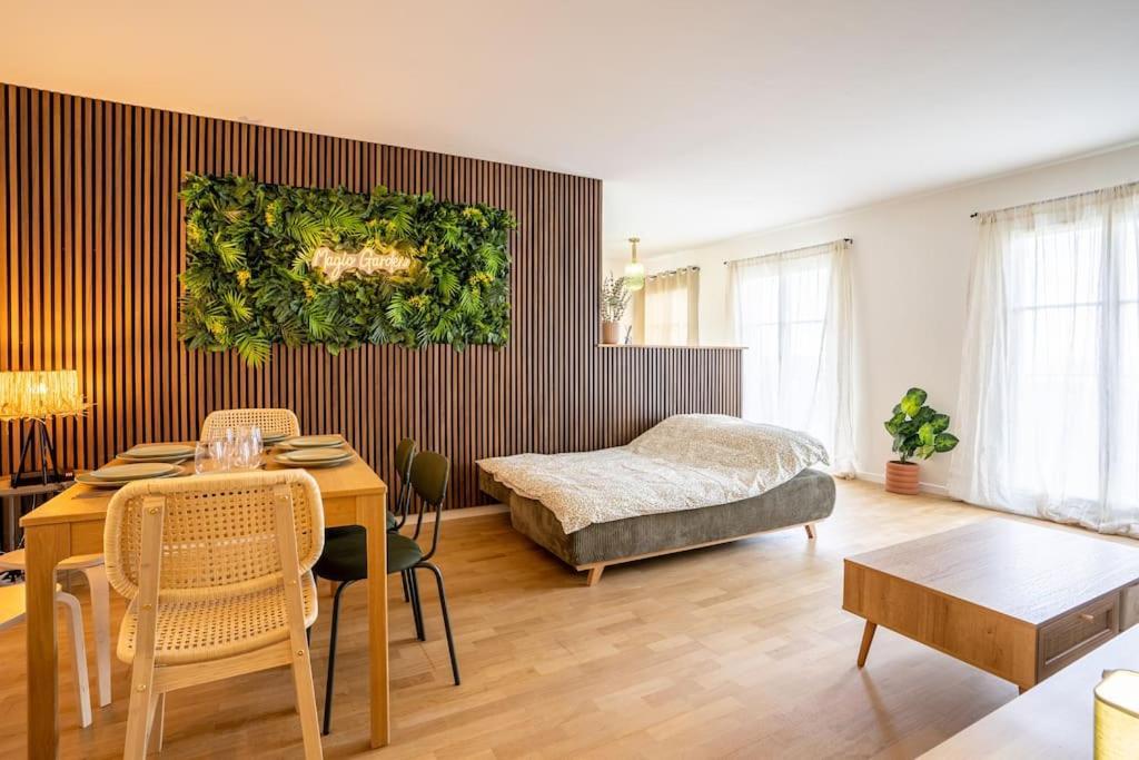 Magic Garden 6 Personnes Parking Prive A 20M Du Rer Apartment Serris Exterior photo